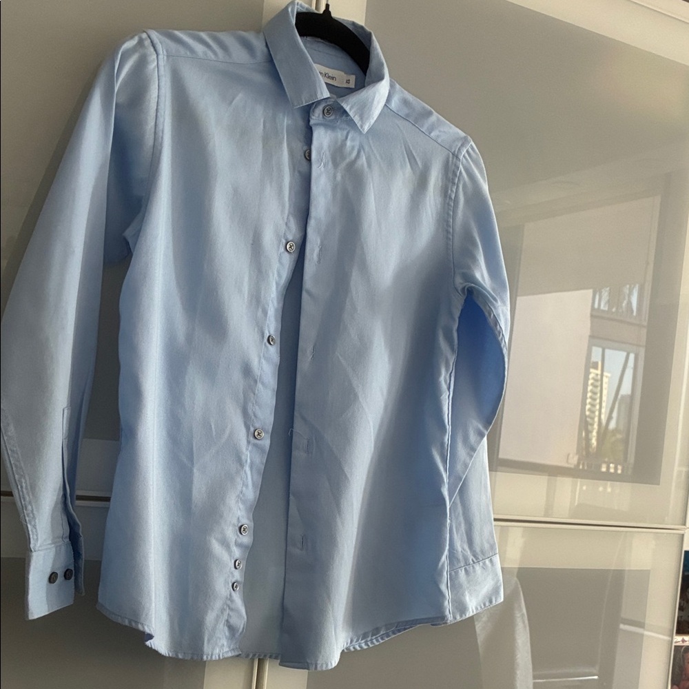 Calvin Klein Sky Blue Dress Shirt